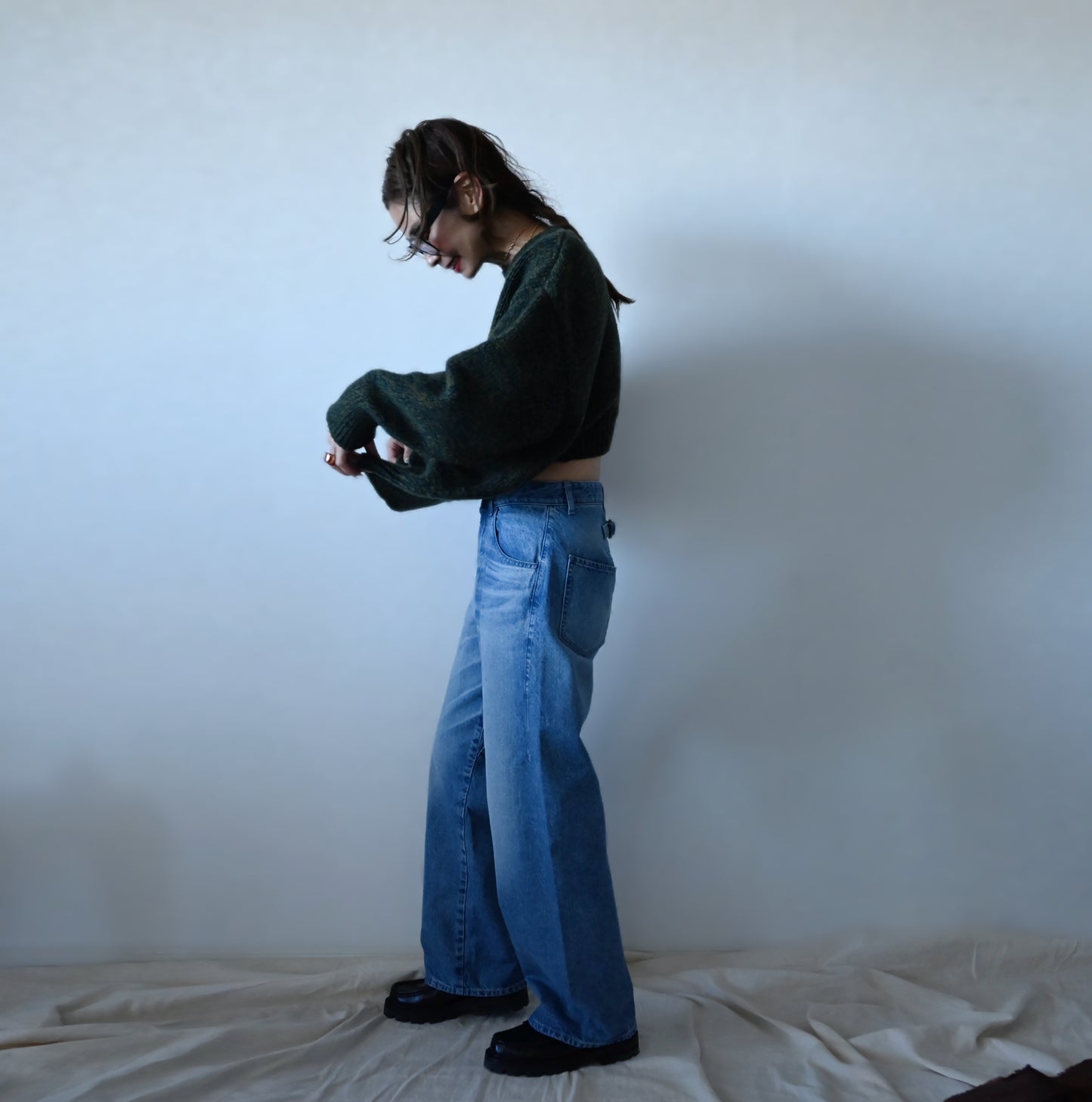 Midlize Wide Denim