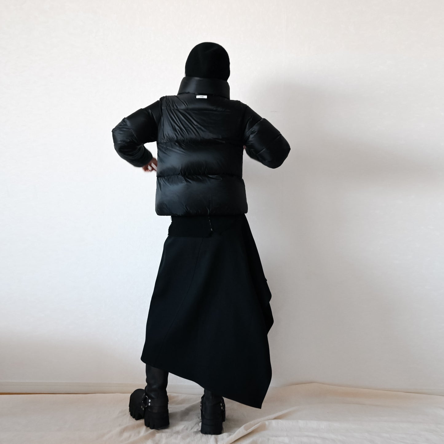 High neck Cropped Down 【受注商品】