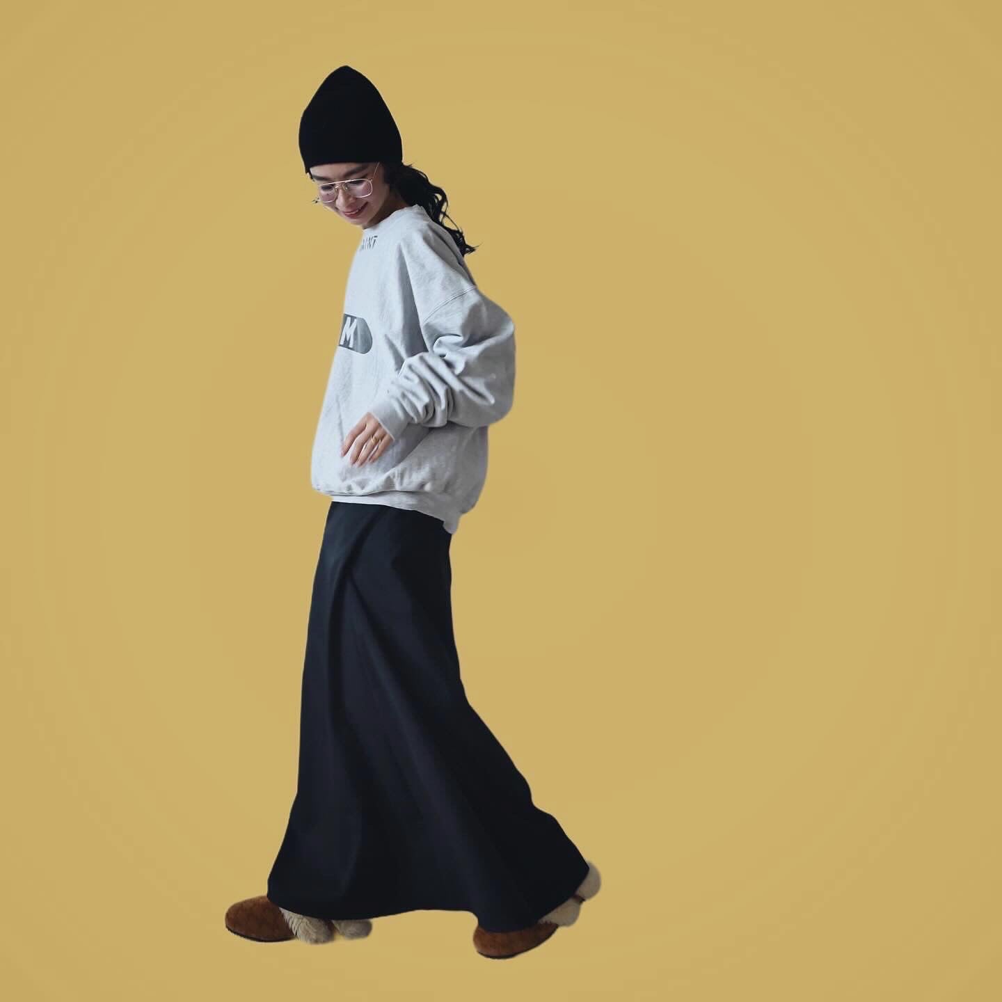Wool Maxi Skirt