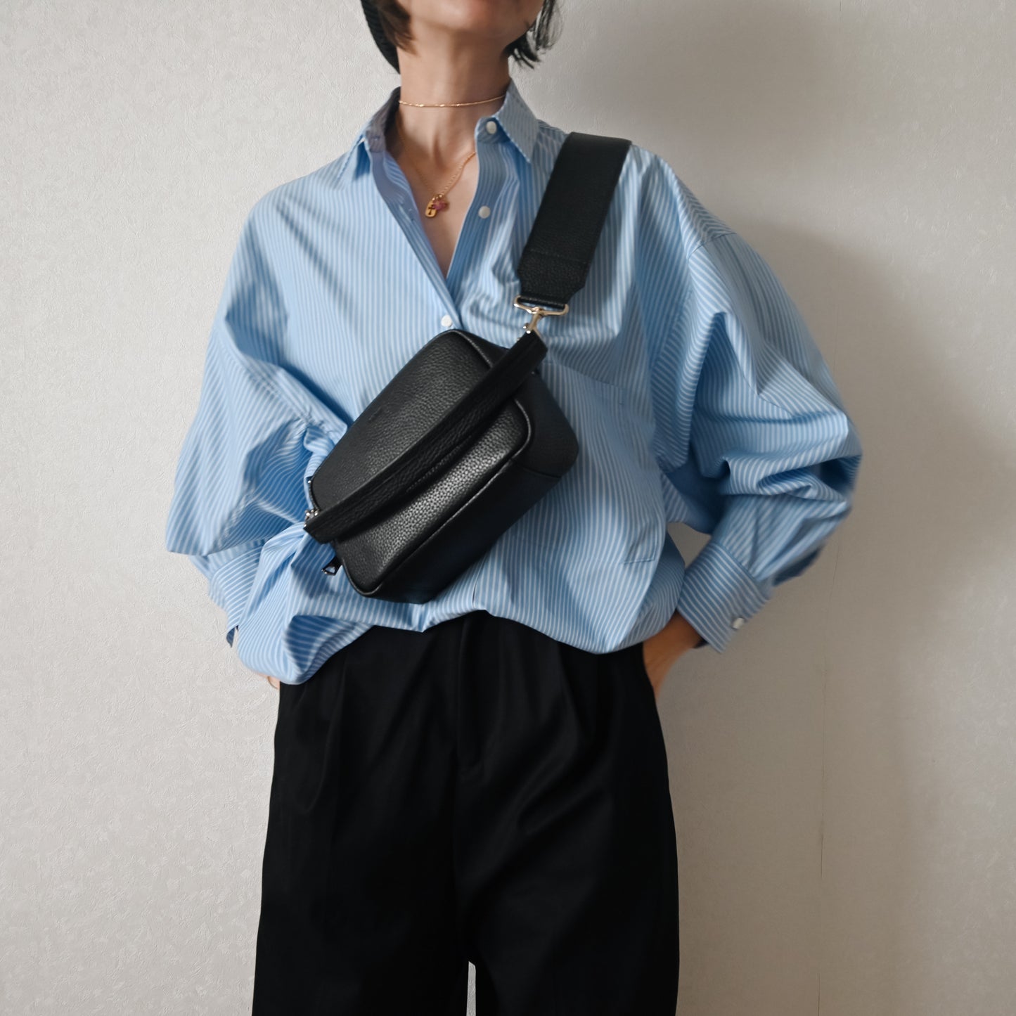 Dolman Sleeve Stripes Shirts