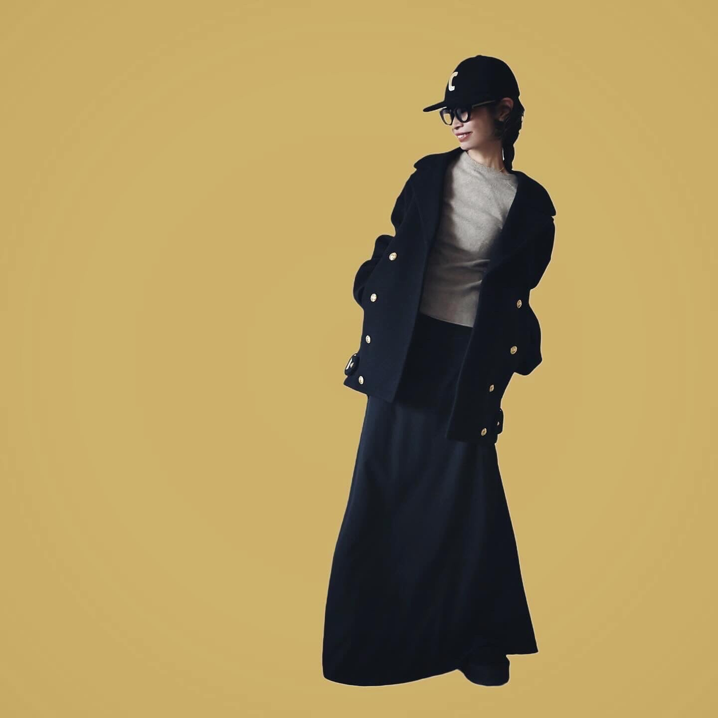 Wool Maxi Skirt