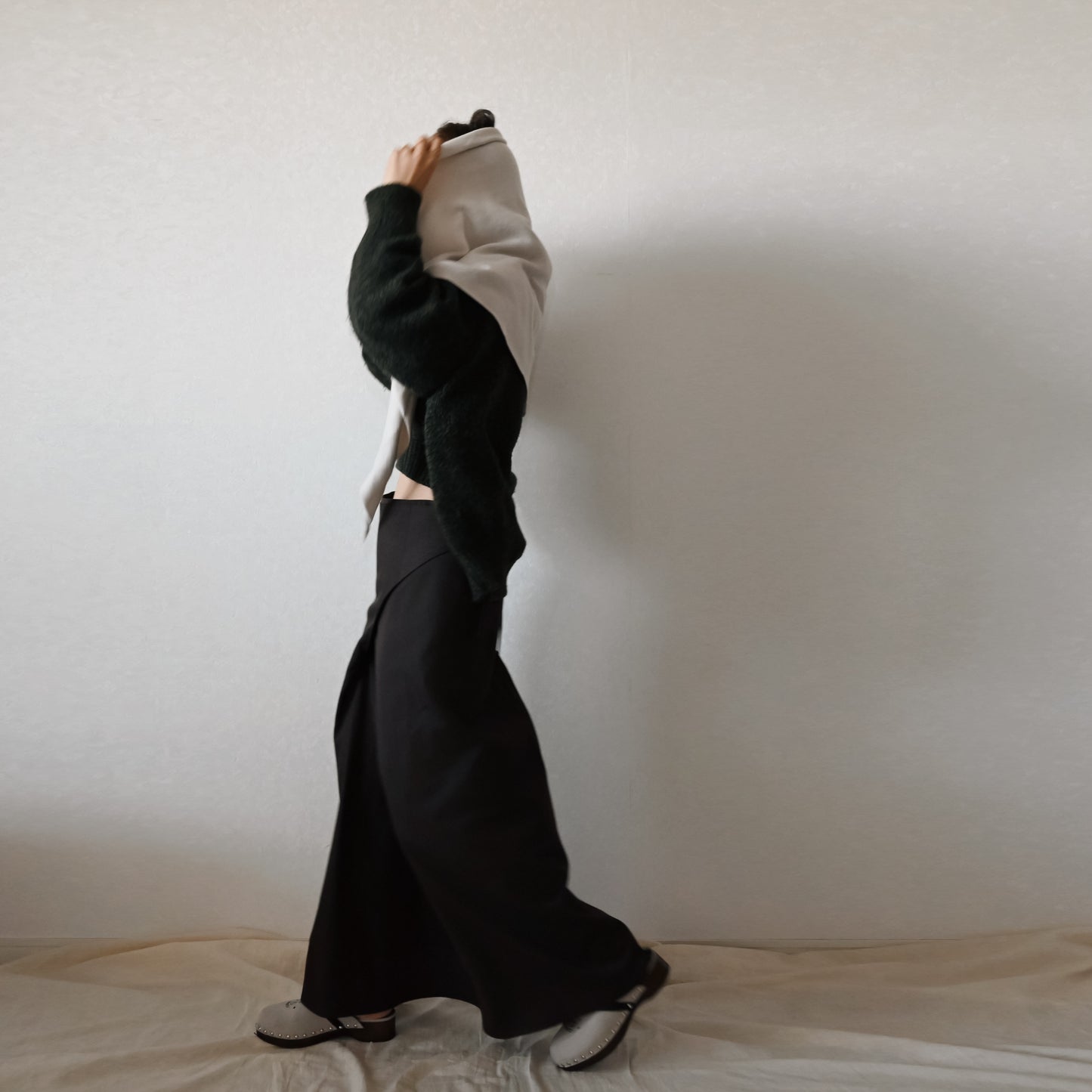 Wool Maxi Skirt