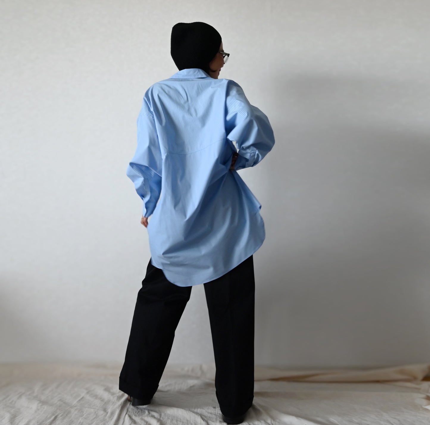 Dolman Sleeve Stripes Shirts