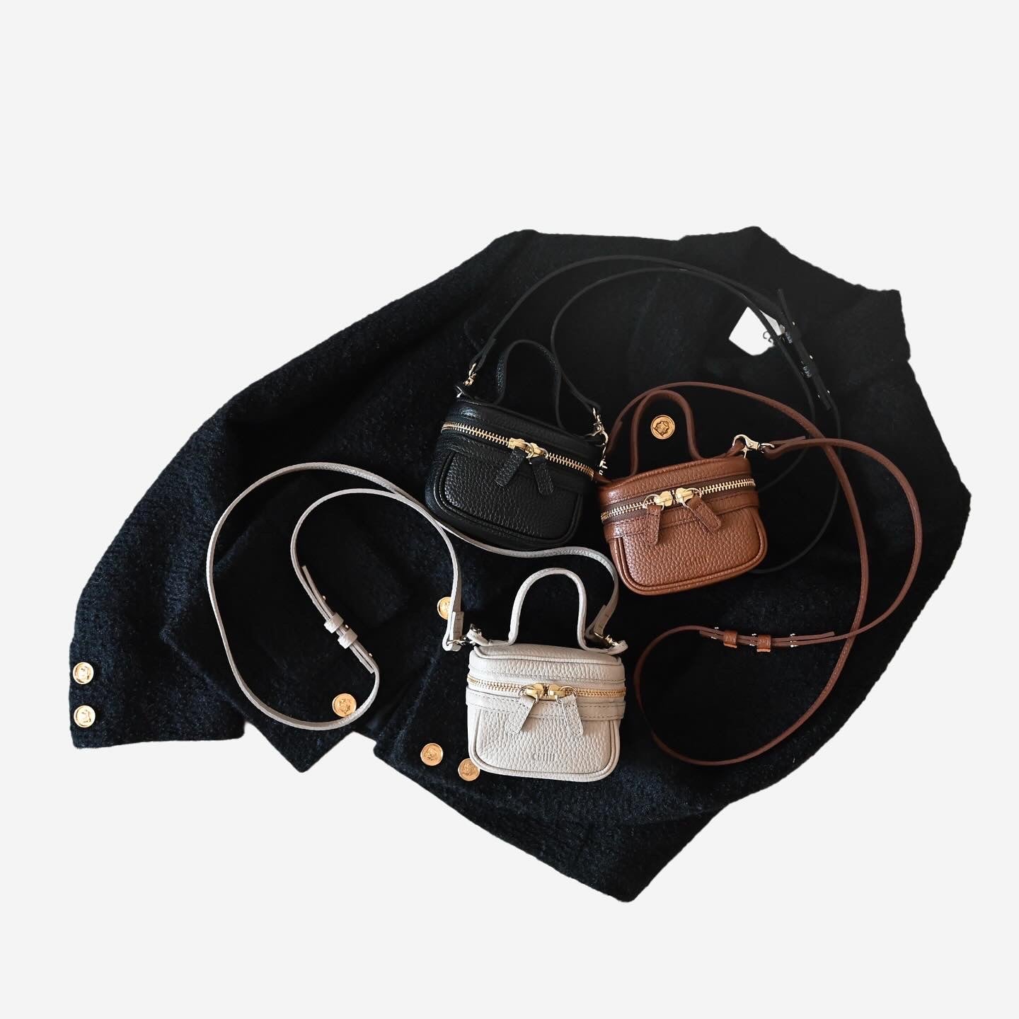 Shrink Leather Micro Vanity