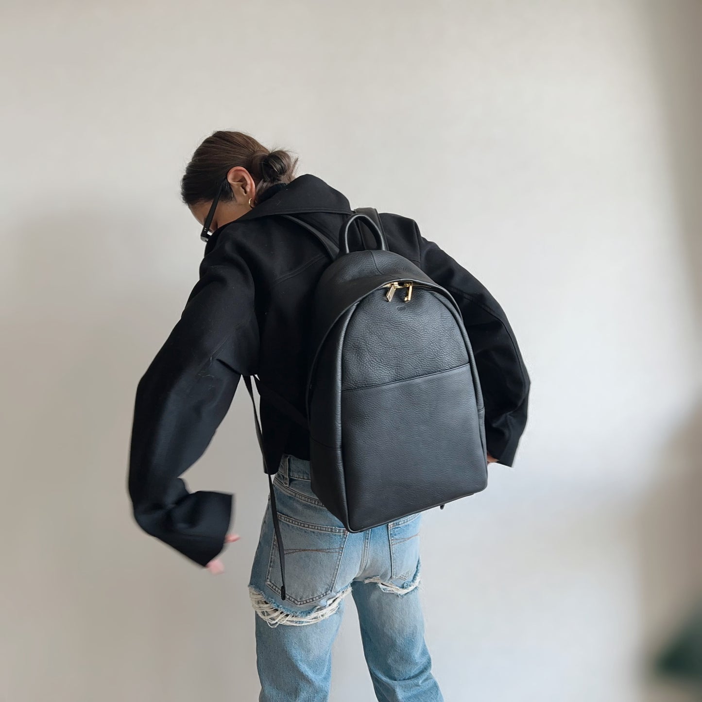 Leather Backpack