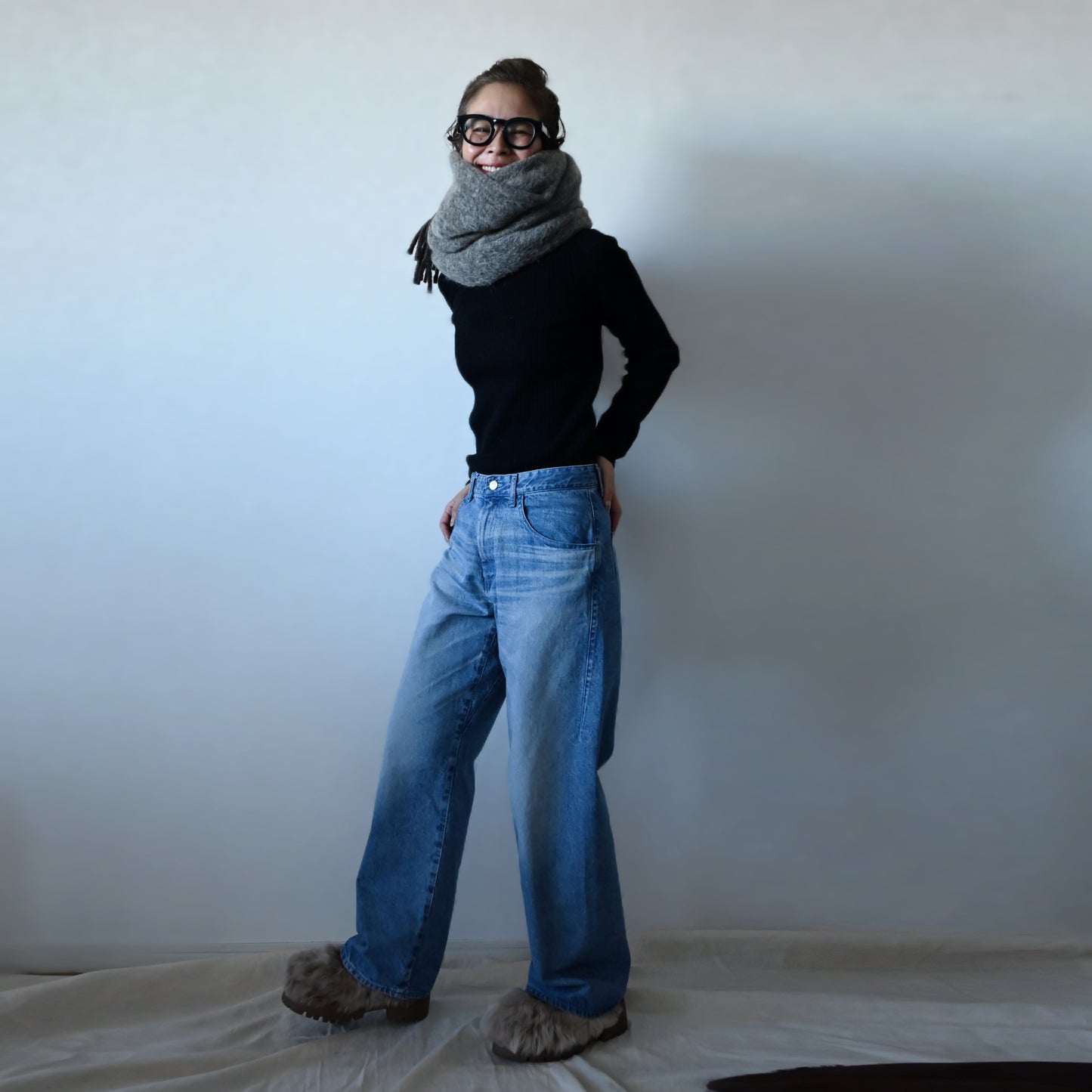 Midlize Wide Denim