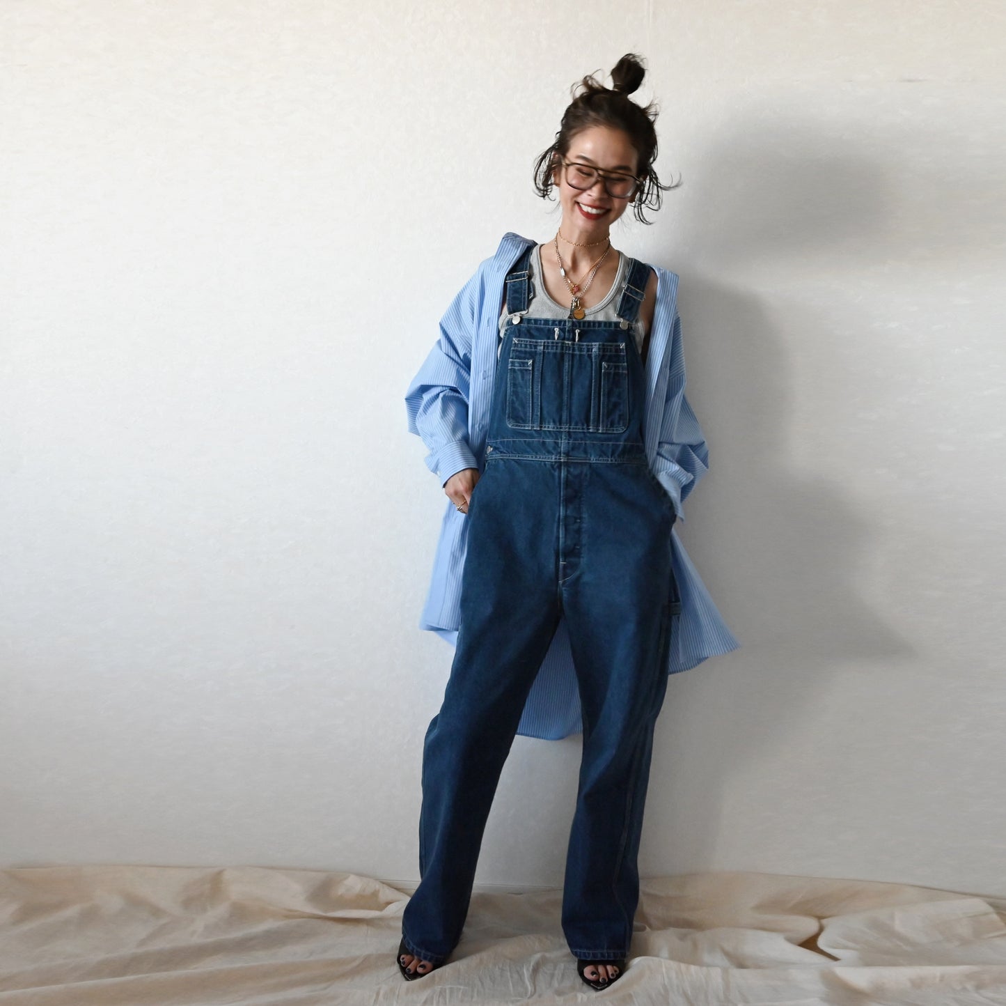 Dolman Sleeve Stripes Shirts