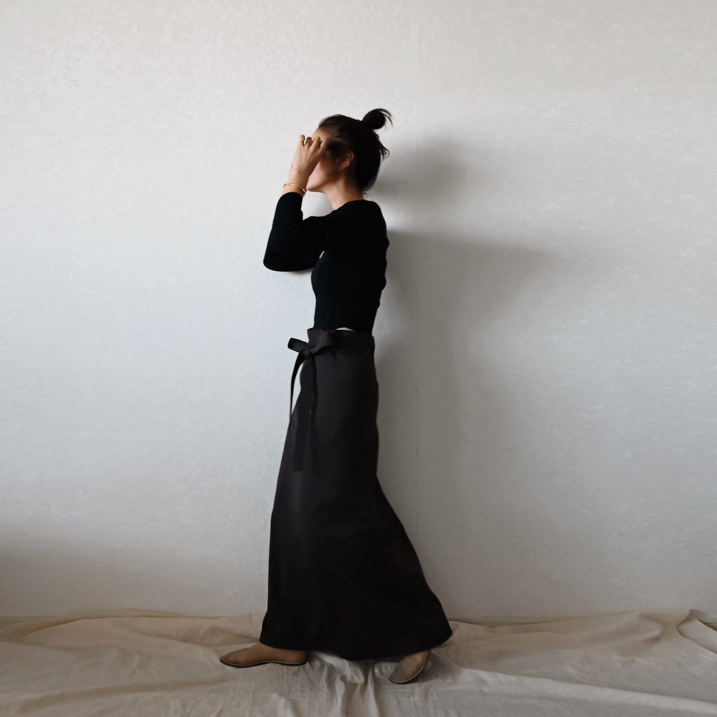 Wool Maxi Skirt