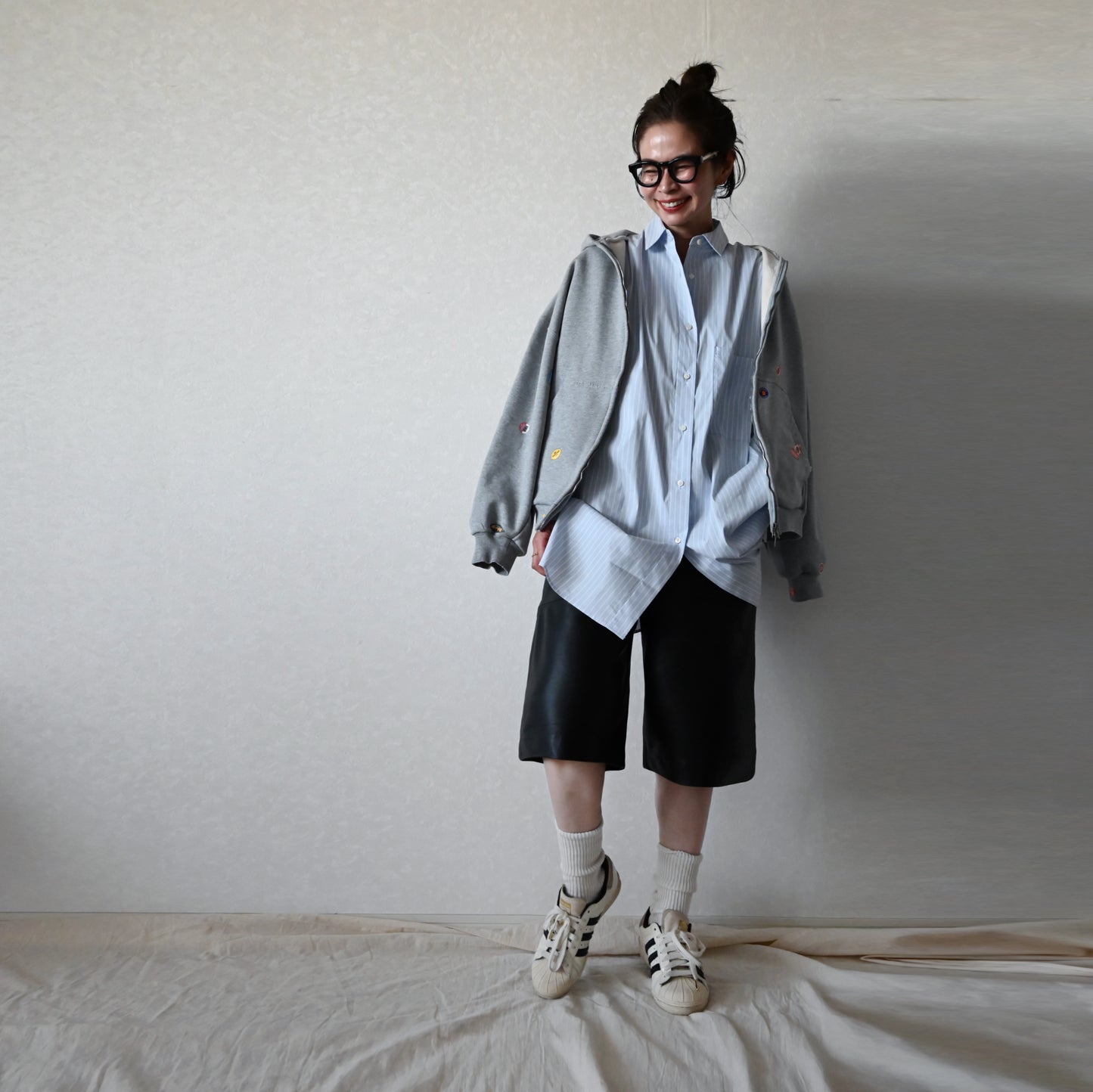 Dolman Sleeve Stripes Shirts