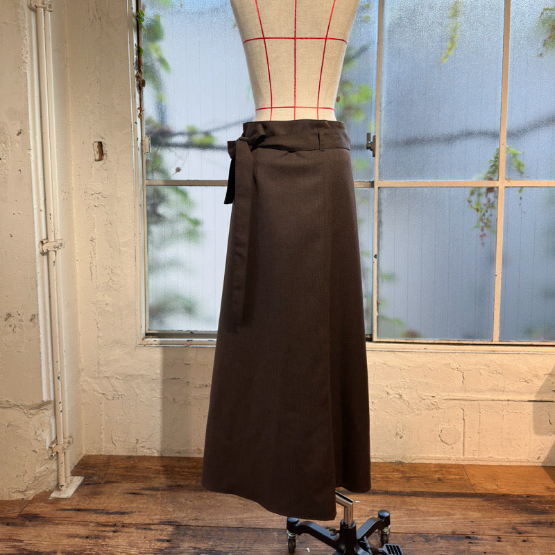 Wool Maxi Skirt
