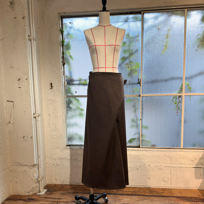 Wool Maxi Skirt