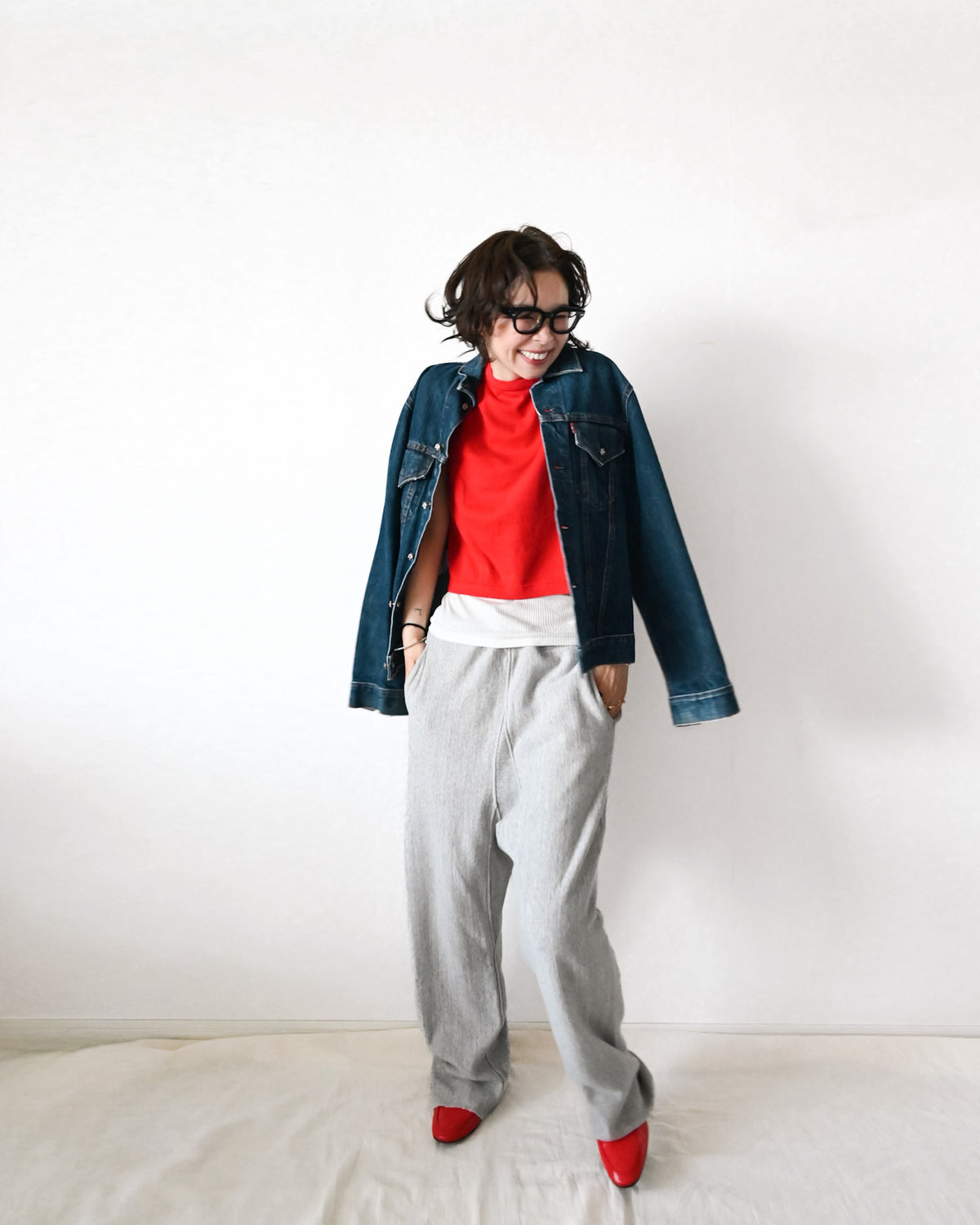 Straight Sweat Pants 〔NEW MODEL〕