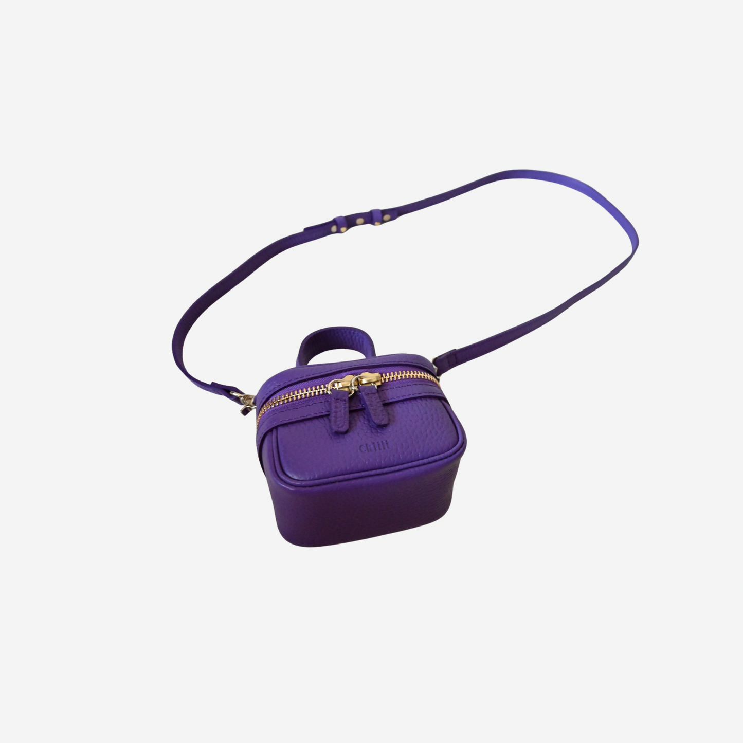 Shrink Leather Micro Vanity