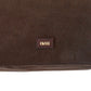Suede Flap Shoulder