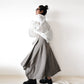Sweat Asymmetry Skirt