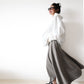 Sweat Asymmetry Skirt