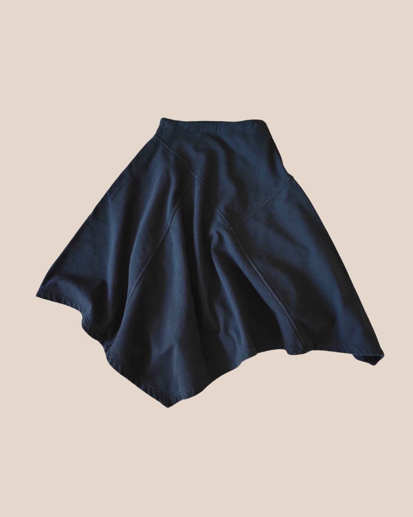 Sweat Asymmetry Skirt