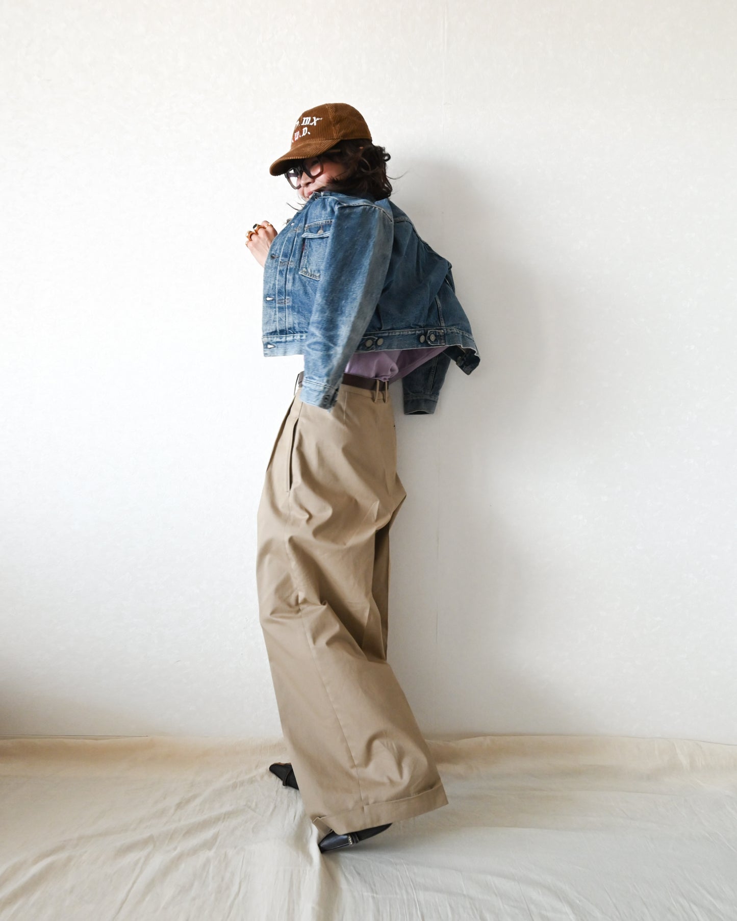 Tuck Wide Pants / chino 【受注商品】