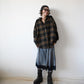 Oversized Flannel Check Shirts