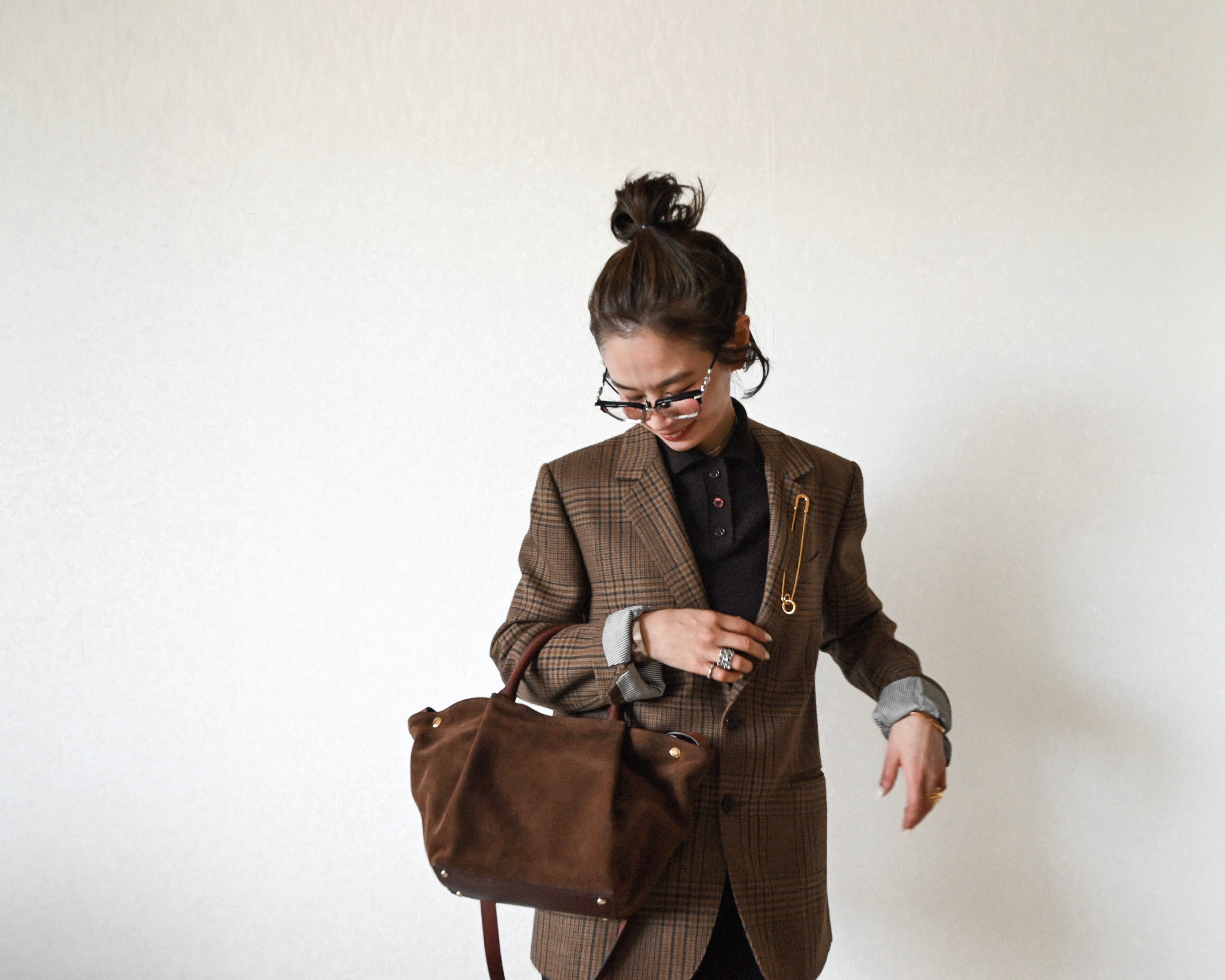 【美品】ch!iiibag チーバッグ スウェードウエストバッグ Suede Tote – ch!iii