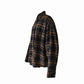 Oversized Flannel Check Shirts