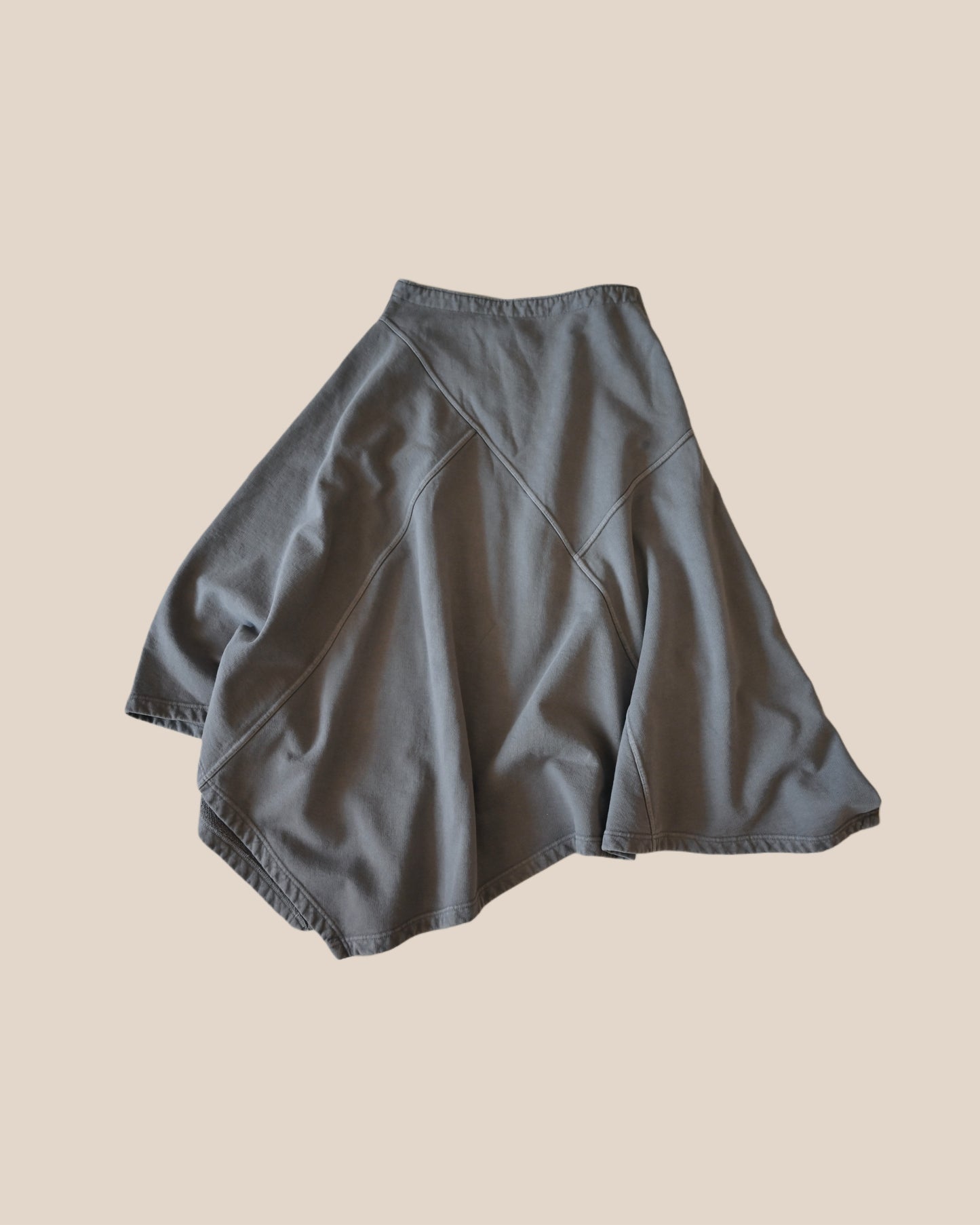 Sweat Asymmetry Skirt