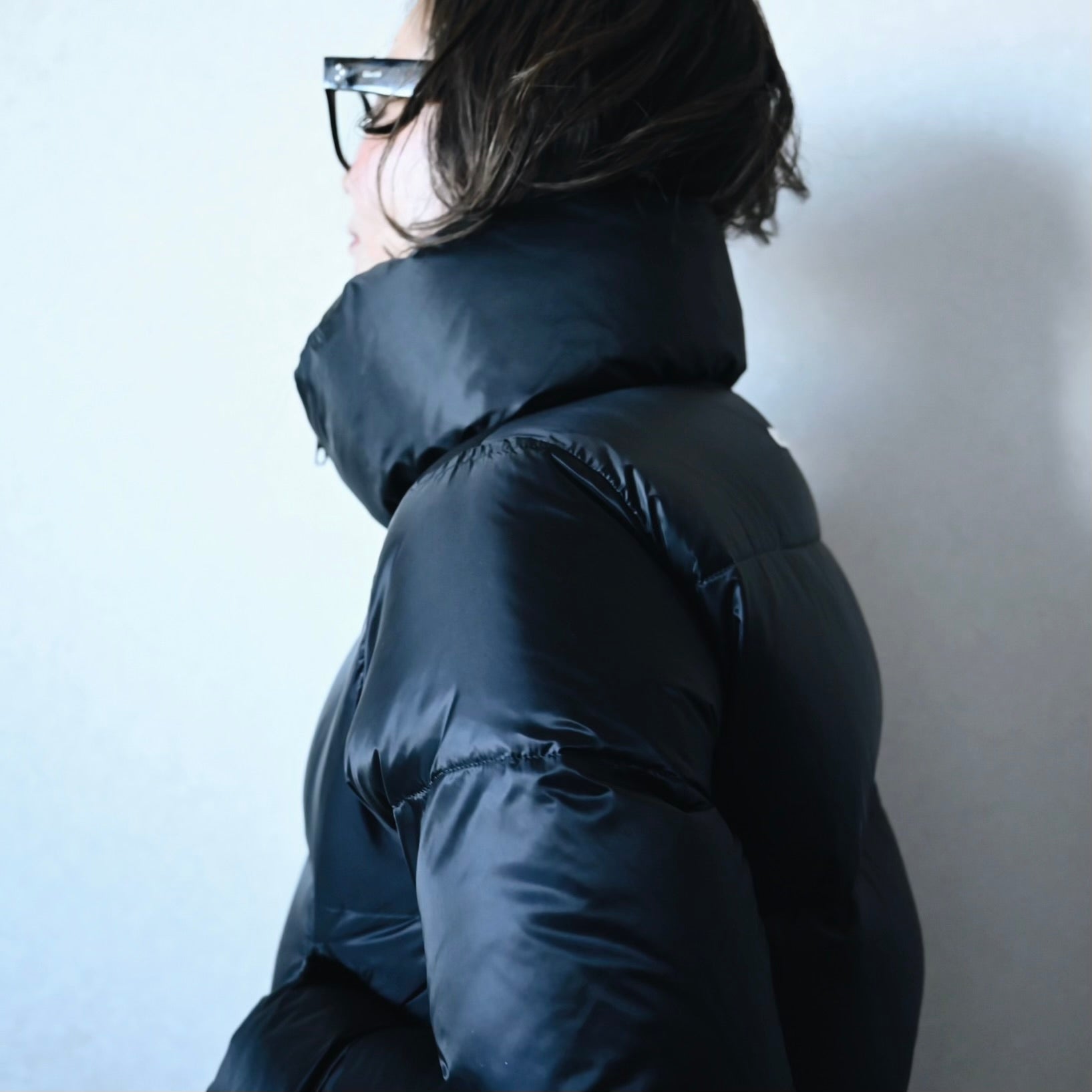 High neck Cropped Down 【受注商品】 – ch!iii