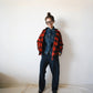 Oversized Flannel Check Shirts