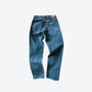 Tapered Denim Pants