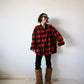Oversized Flannel Check Shirts