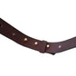 Suede Flap Shoulder