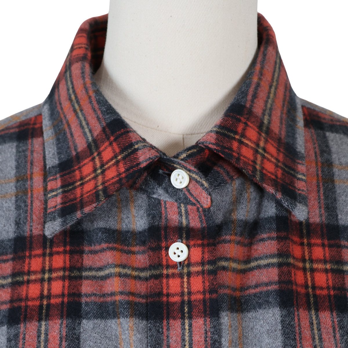 Oversized Flannel Check Shirts