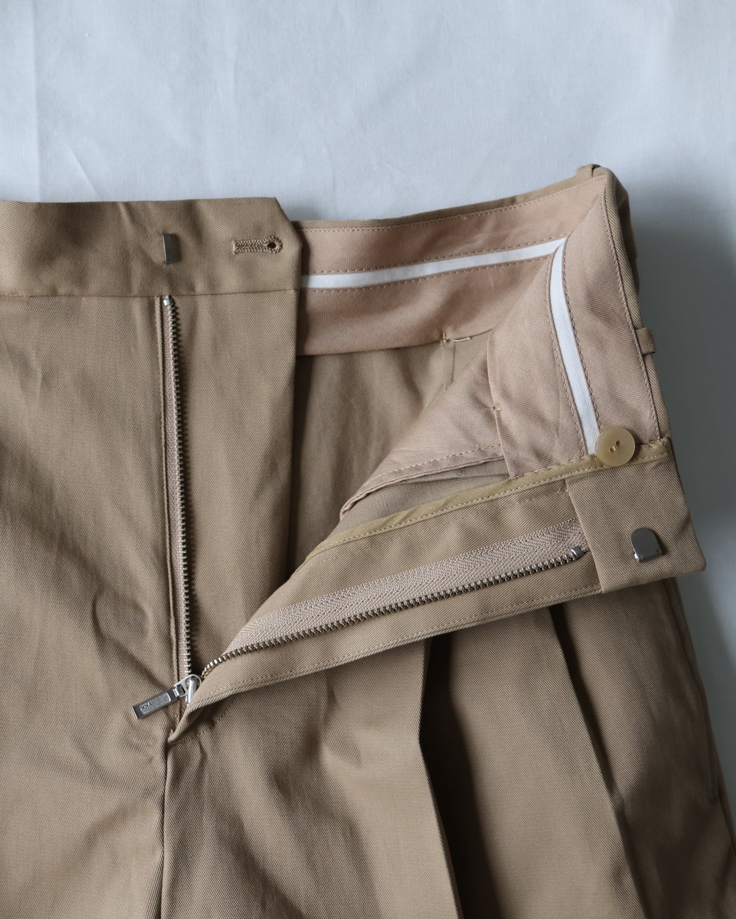 Tuck Wide Pants / chino 【受注商品】