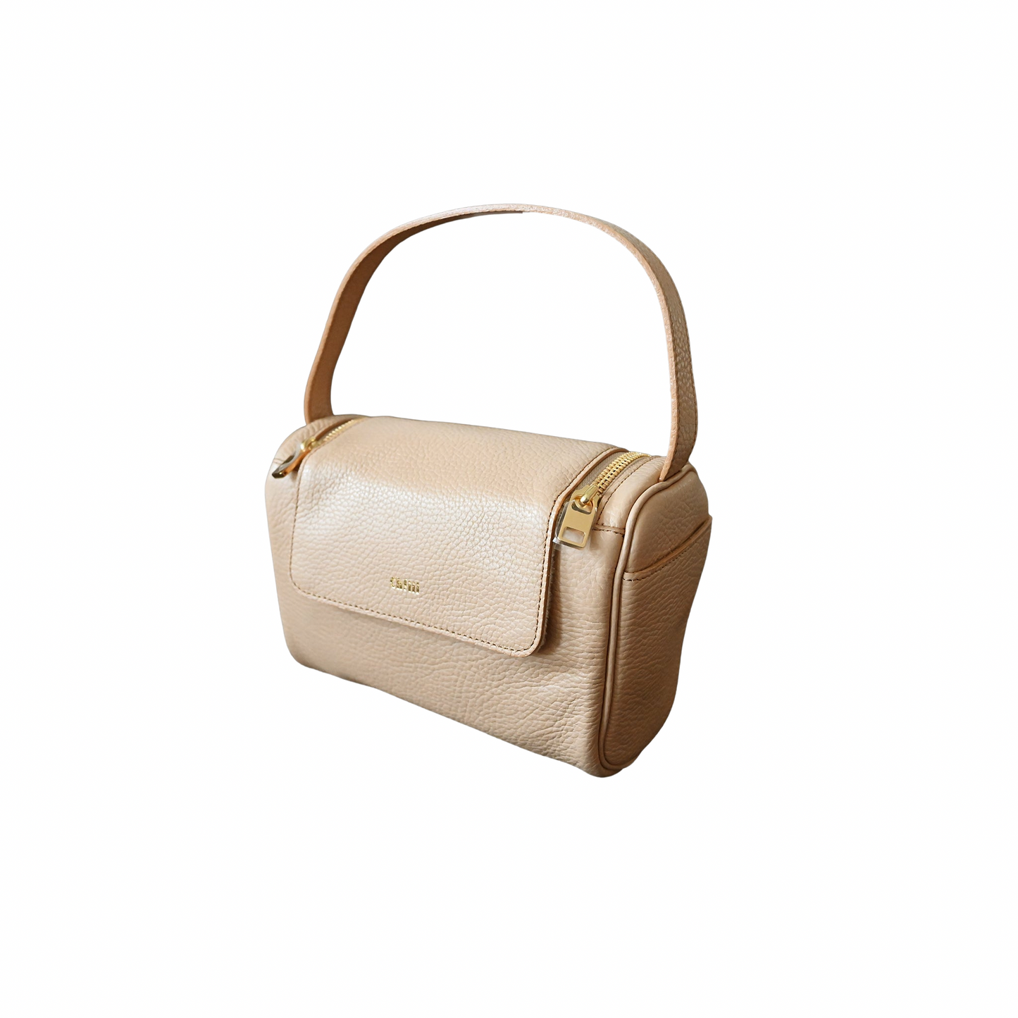 W-zip One-Shoulder Bag