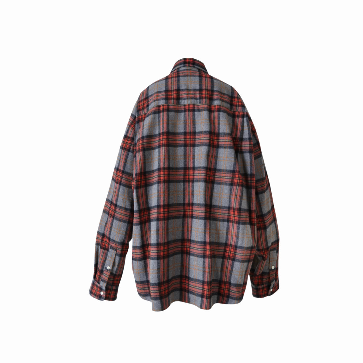 Oversized Flannel Check Shirts