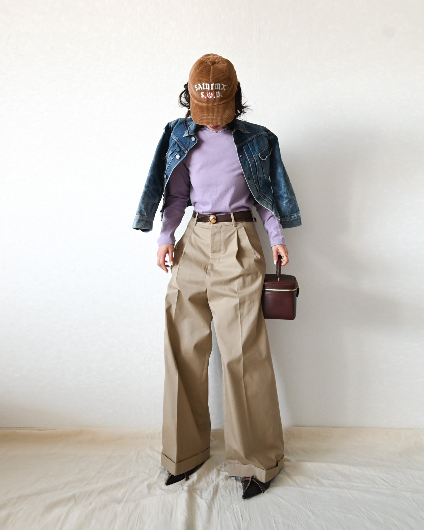 Tuck Wide Pants / chino 【受注商品】
