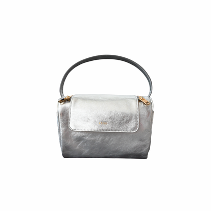 W-zip One-Shoulder Bag