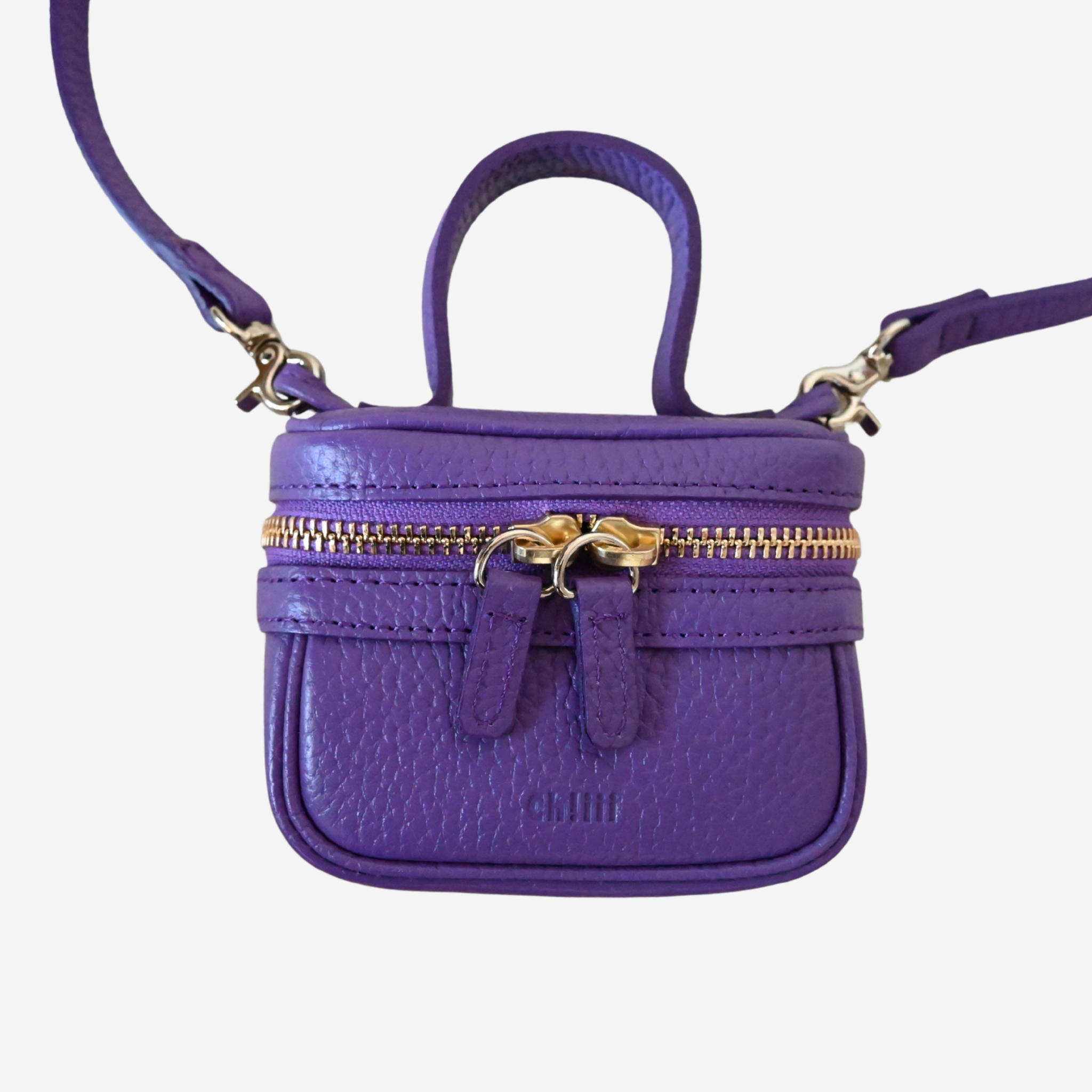 the high lights micro-mini bag ザハイライツレザー mini 'pouch' blue star – thehighlights the high lights micro-mini