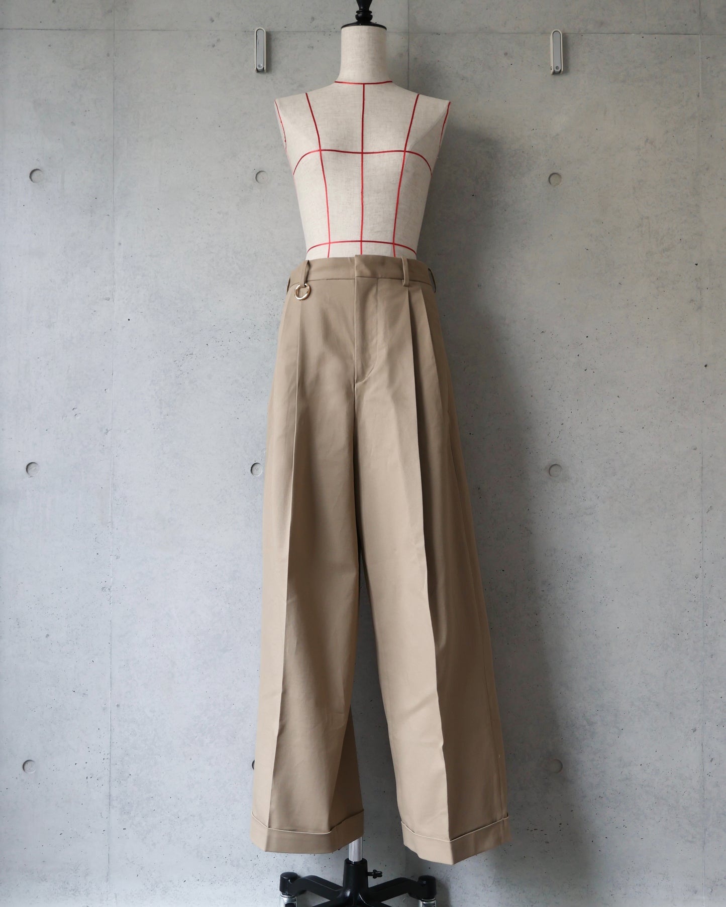 Tuck Wide Pants / chino 【受注商品】