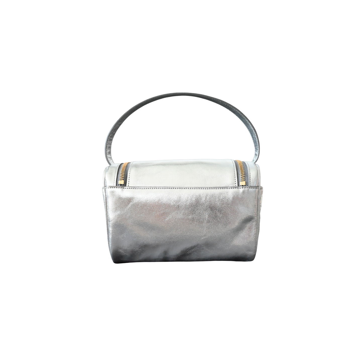 W-zip One-Shoulder Bag
