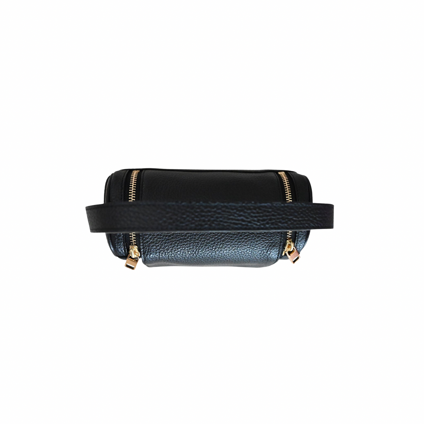W-zip One-Shoulder Bag