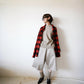 Oversized Flannel Check Shirts