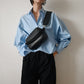 Dolman Sleeve Stripes Shirts