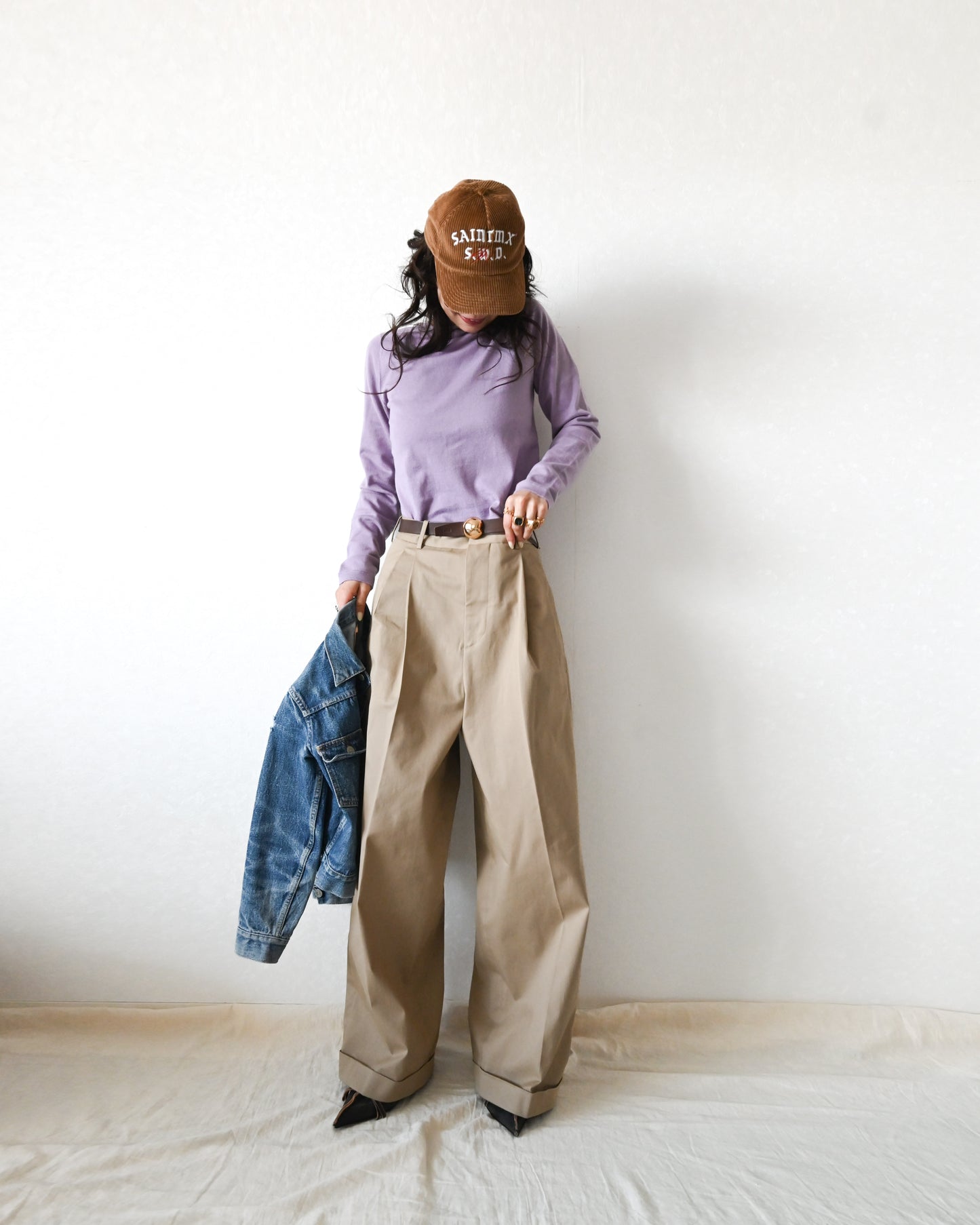 Tuck Wide Pants / chino 【受注商品】