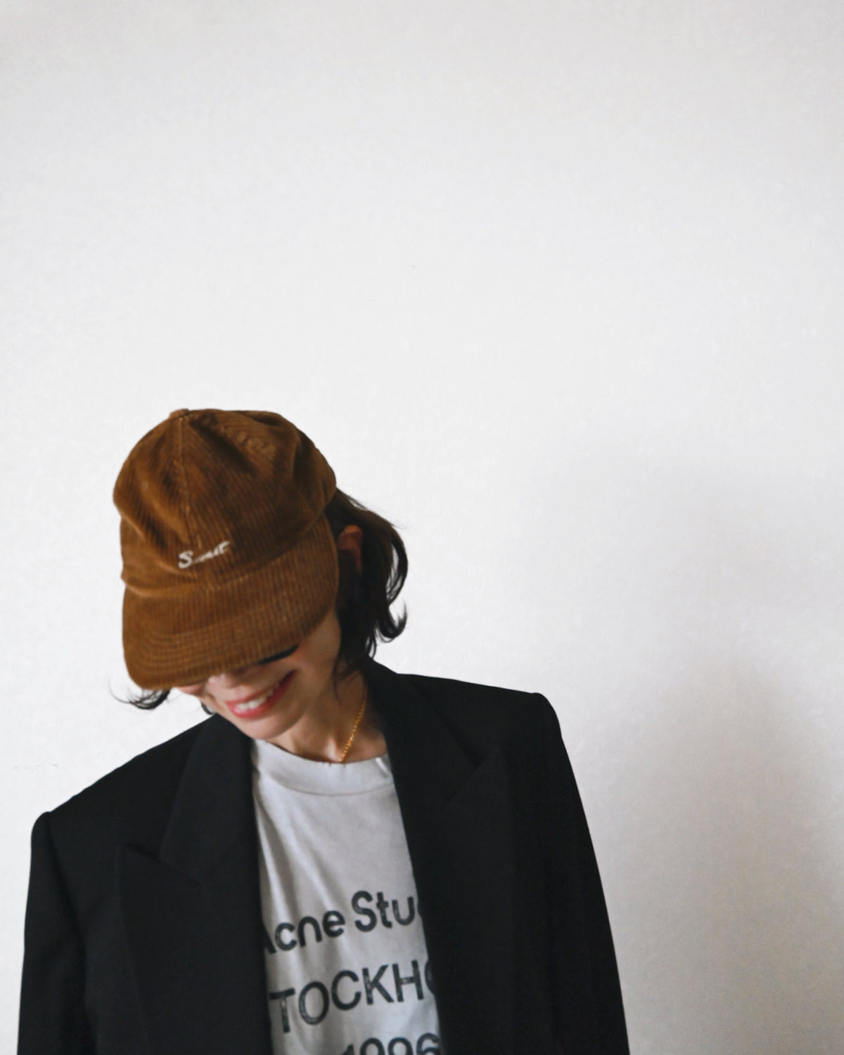 Corduroy "sweet" Cap
