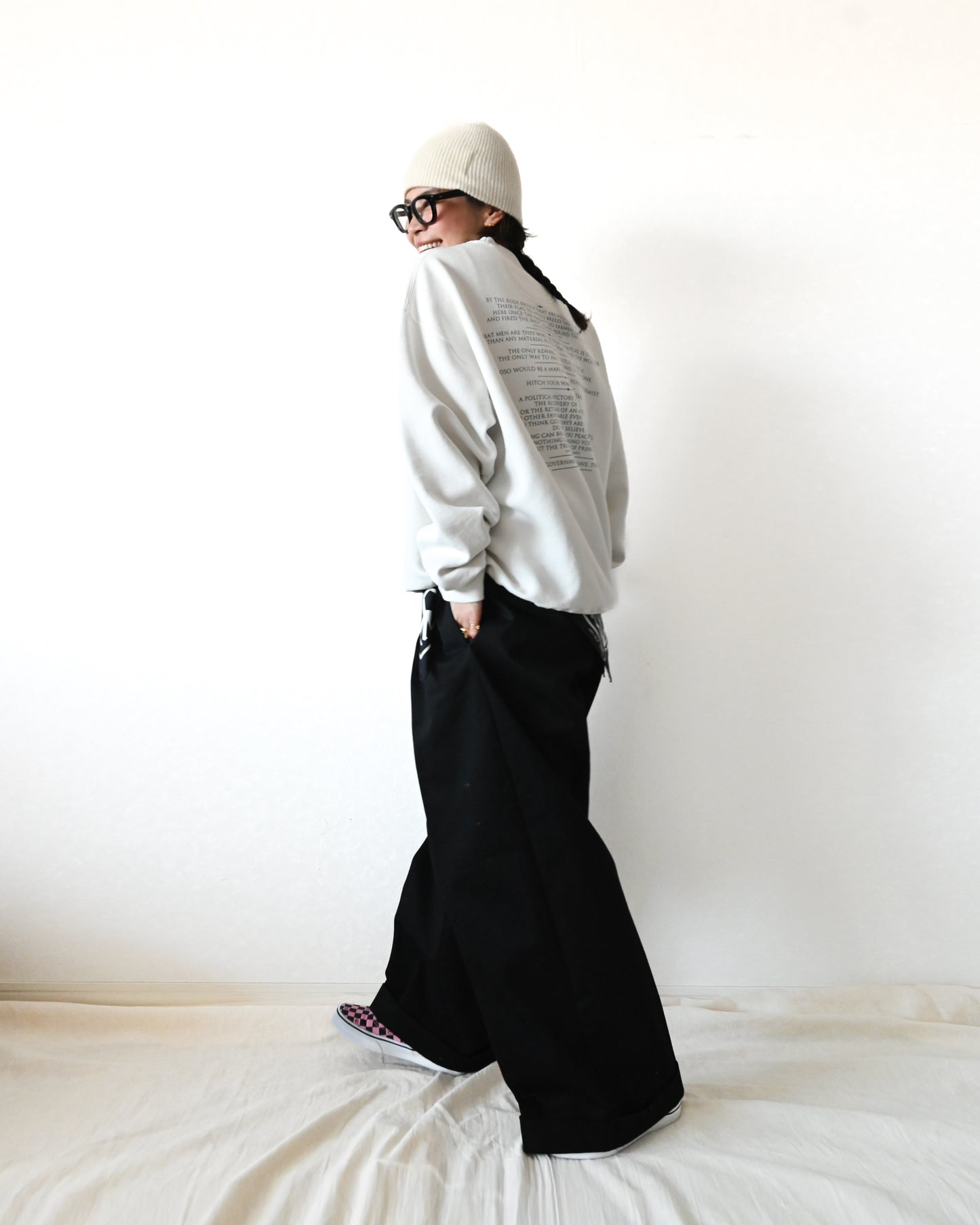 Tuck Wide Pants / chino 【受注商品】
