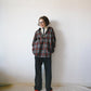 Oversized Flannel Check Shirts