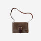 Suede Flap Shoulder