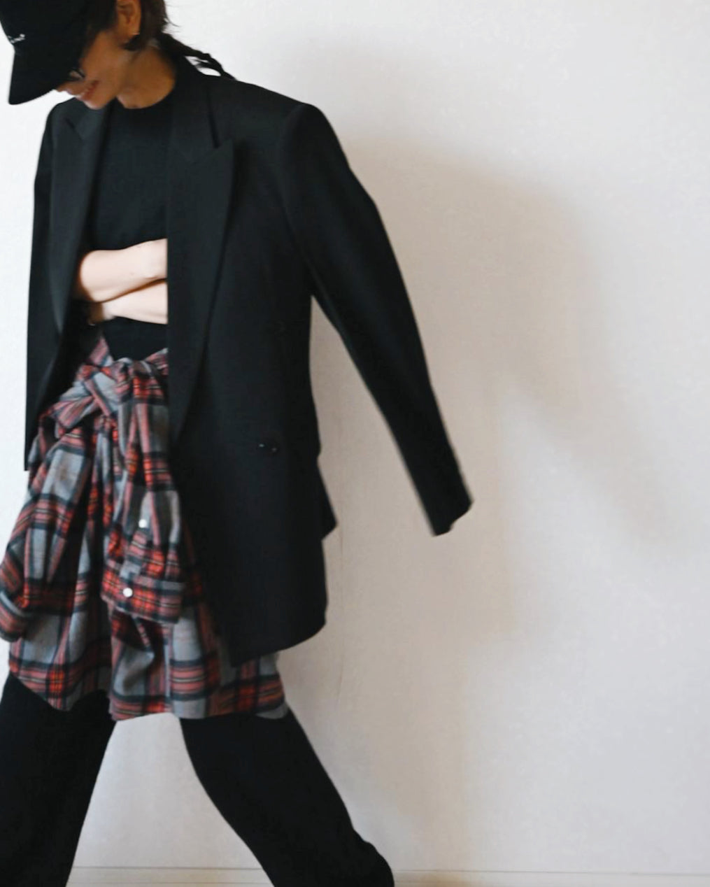 Oversized Flannel Check Shirts