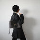 Suede Flap Shoulder